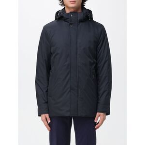 Moorer Coat Men Blue